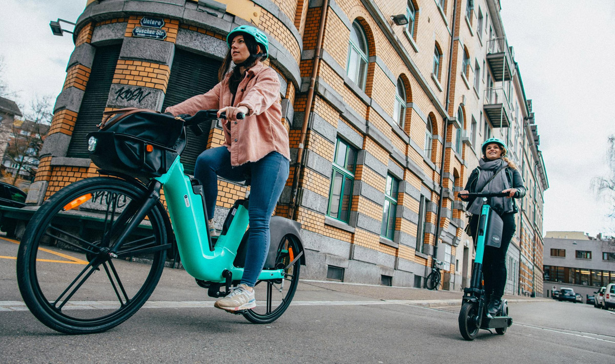 e-bike and scooter