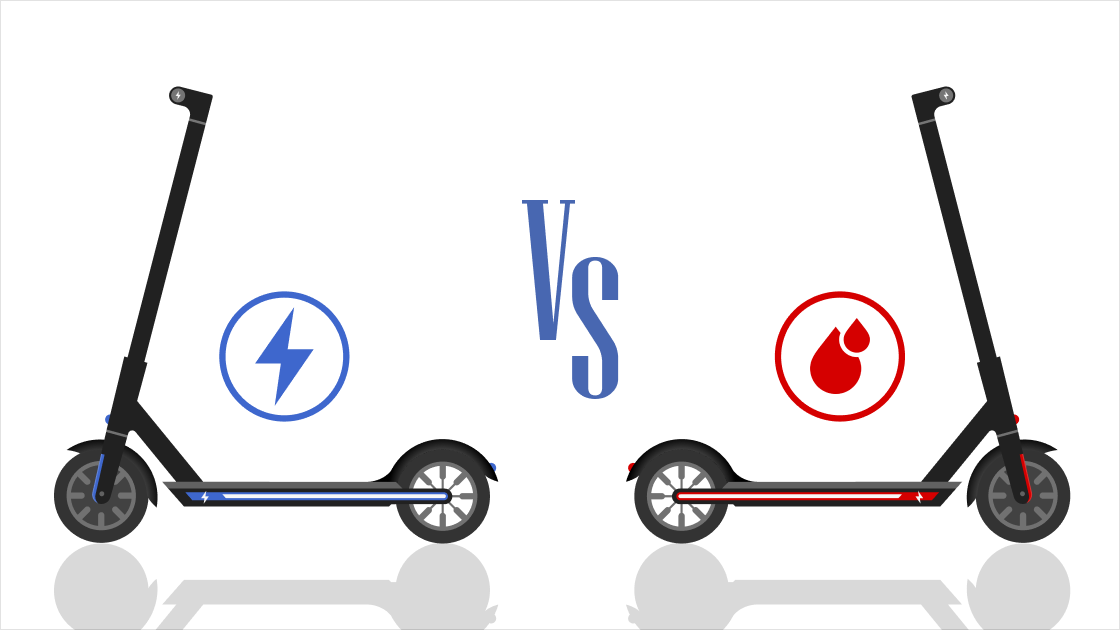 Electric Scooters VS. Petrol Scooters